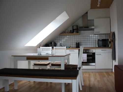 virtuve, Ferienwohnung Kramer in Ruber
