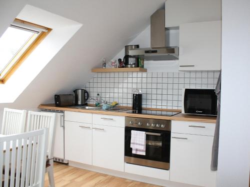 virtuve, Ferienwohnung Kramer in Ruber