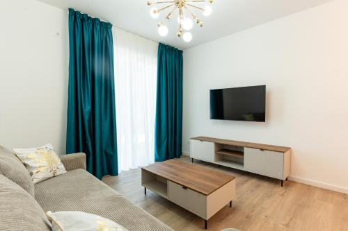 Skupni salon/TV območje, Ideal Comfort Apartament in Scheia