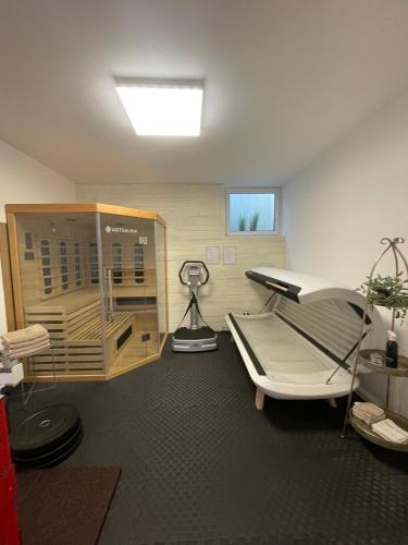 Moderne, stilvolle, ruhig gelegene Souterrain Ferienwohnung in Weilheim in Oberbayern