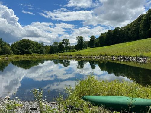 Peldbaseins, Elegant Private Barn Apartment in E Dover with 50 mile view in Dover (VT)