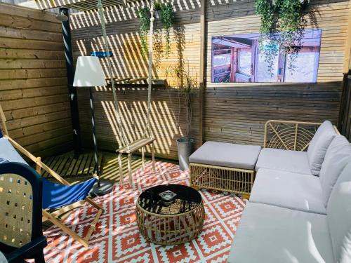 appartement cosy à la plage (appartement cosy a la plage) in Karkansa