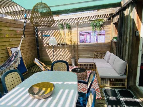 appartement cosy à la plage (appartement cosy a la plage) in Karkansa