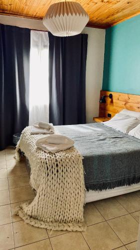 1 double bed