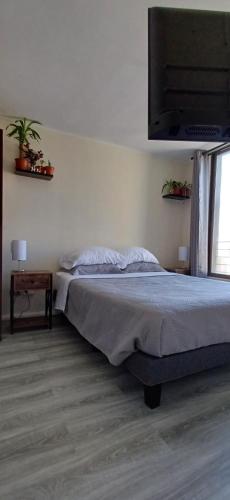 Departamento luminoso con balcón y vista despejada a pasos de metro Toesca