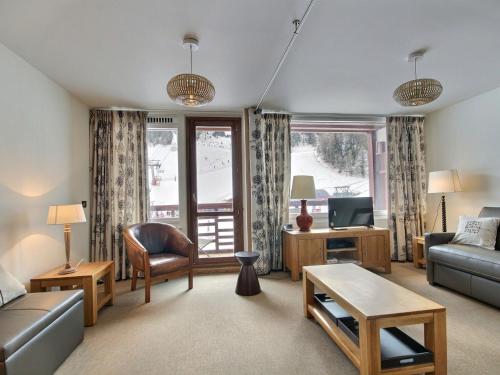 Bel appartement 2 pièces face aux pistes avec balcon et Wifi, pour 5 personnes - FR-1-455-287