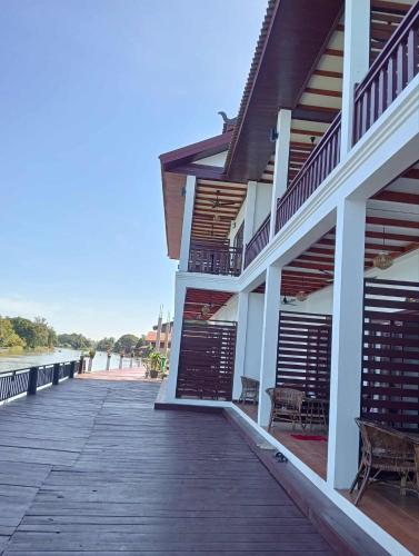 Paradise resort, Don Det river view in Muang Khong