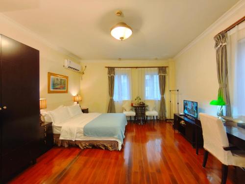 1 double bed