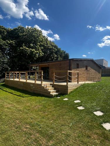 Cocooning chalet avec vue sur mer gîte à louer Aragon