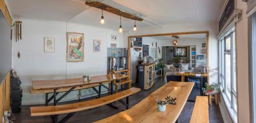 Lobby, Hostel Kuntur in Puerto Natales