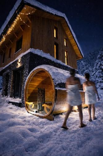 Sauna, Chata MartinSki Martinske hole in Martinske Hole