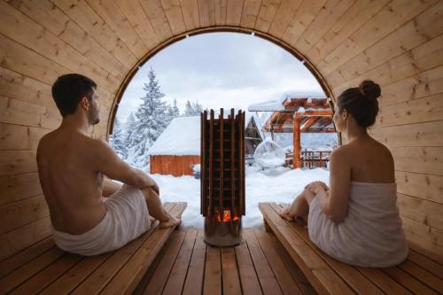 Sauna, Chata MartinSki Martinske hole in Martinske Hole