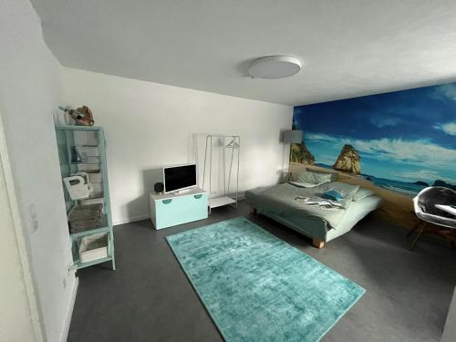 Moderne Unterkunft mit Wellnessflair in Bodelshausen, Deutschland