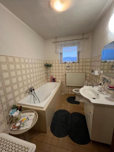 Vannas istaba, House with mountain views and garden by the stream in Lopej