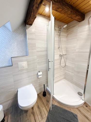 浴室, Ferienwohnung3 Grimma in 格里馬