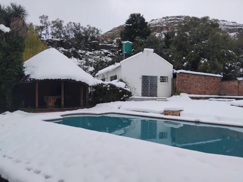 Peldbaseins, De Kleine Kaap Guesthouse in Lady Grey