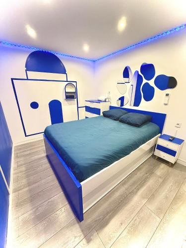 1 double bed
