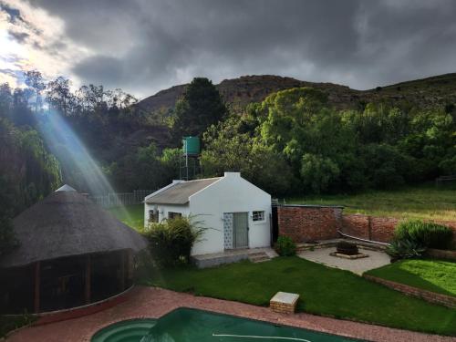 Peldbaseins, De Kleine Kaap Guesthouse in Lady Grey