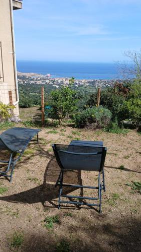 Maison de village 3 chambres vue mer in Santa-Reparata-di-Balagna