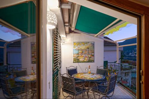 维耶特里苏尔马雷 Casa Seri wifi terrace with view, historic center 4星级 单人房 大堂