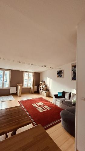 Large bright apartment Downtown Station 5 min away