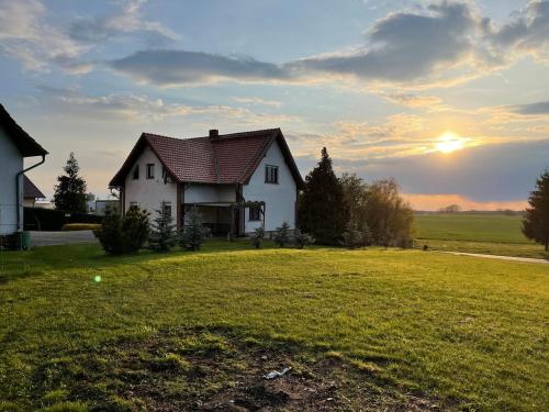 Viesnīcas āriene, Large house in a quiet location in Rietz Neuendorf