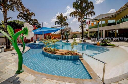Diroma Resort chalé frente piscinas (Diroma Resort chale frente piscinas) in Jardim Roma