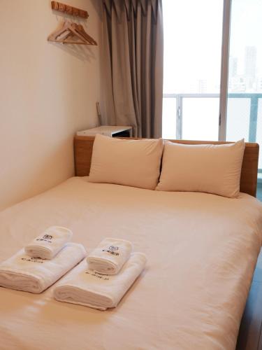 谷町六丁目站1分钟 电梯公寓可住3人 直达心斋桥难波梅田 带阳台 洗衣机 浴室干燥