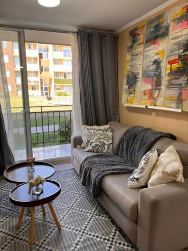 Departamento completo a minutos de outlet Exton Center Quilicura