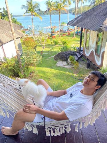 The Ngamkho beach resort in Hat Bang Bao