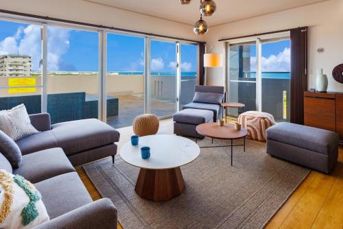 12階絶景オーシャンビュー サウナジャグジー付 BBQ可 最大6名 parking2台無料 P117