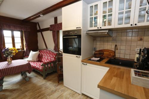 Kitchen, Apartment Grubenhaus20 in Brand-Erbisdorf