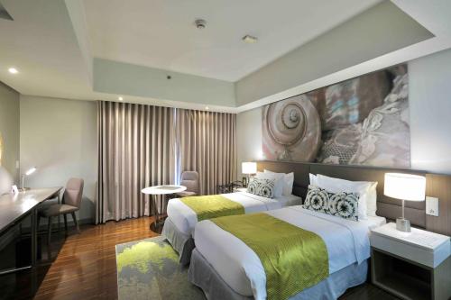 2 twin beds