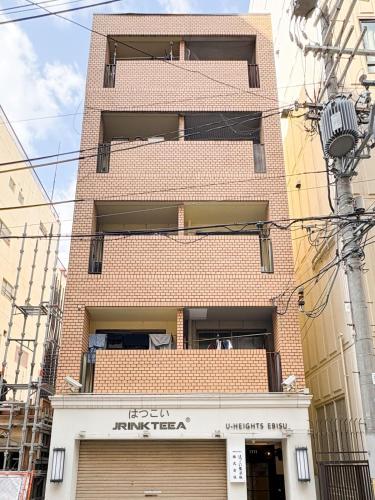 Compass201 1min walk from station 5 guests no elevator Free WiFi