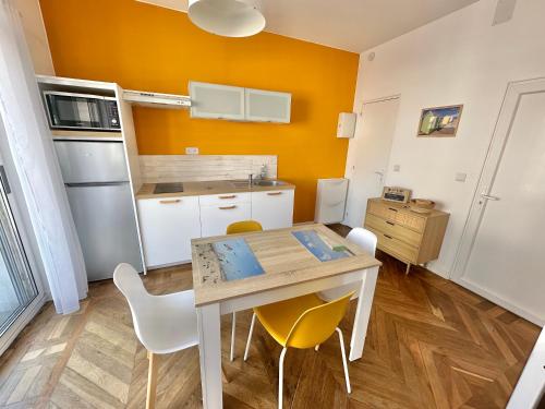 베르크 Grand Studio JAUNE pour 4 pers à deux pas de la plage de Berck (Grand Studio JAUNE pour 4 pers a deux pas de la plage de Berck) 3성급 싱글룸 외관