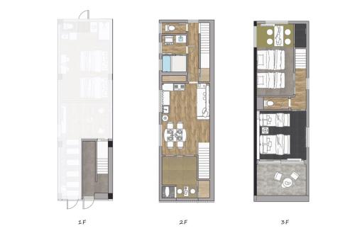 Hanazonokita201 subway station 2 mins FreeWIFI