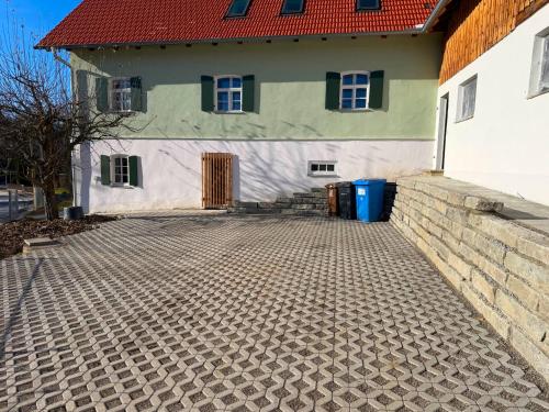 Viesnīcas āriene, Ferienhaus Winterbach - Alte Käserei (Ferienhaus Winterbach - Alte Kaserei) in Glött