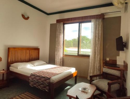 1 double bed