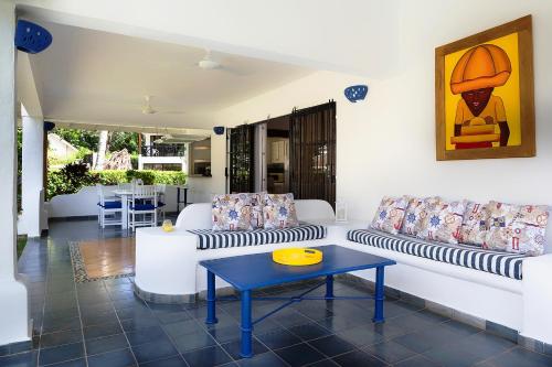 ระเบียง/ชานเรือน, Condo Hotel Playa Las Ballenas in ลาส เทอเรนาส