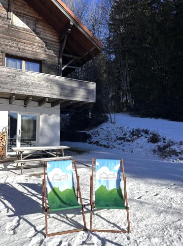 A szálláshely kívülről, Chalet OTT - apartment in the mountains with sauna in Saint-Cergue