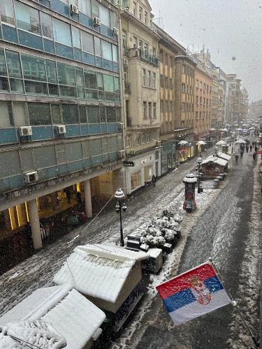 베오그라드 The Horse Monument Hostel 호텔 부대시설