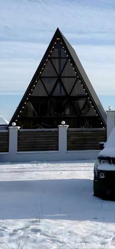 A-frame evlər-II in Chilegir