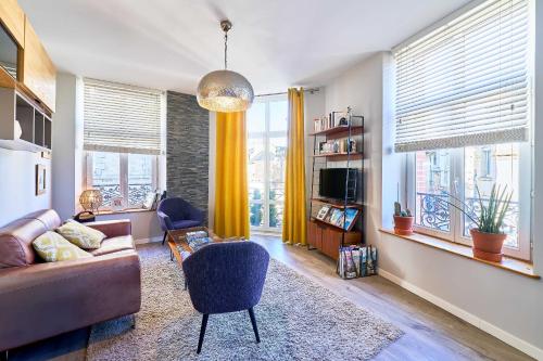 Ker Soaz Charming 2-bedroom apartment central near the beach