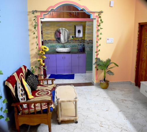 5240m² 3 magamistuba, 2 privaatset vannituba  kohas Koraput
 (Kuidoo Homestay) in Koraput