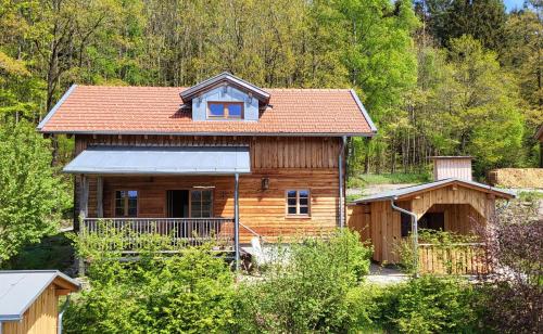 Viesnīcas āriene, Sunleitn Ferienhäuser am Waldrand (Sunleitn Ferienhauser am Waldrand) in Geiersthal