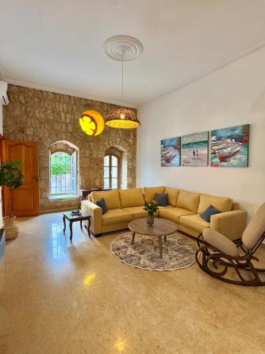 Two bedroom in Batroun Souq steps to Phoenician wall in Batroun