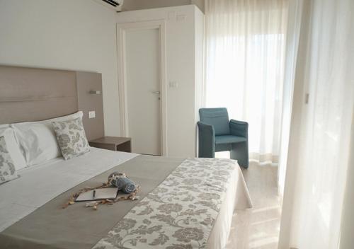 Camera, familiare, vista sul mare