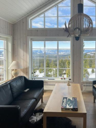 A szálláshely kívülről, Modern Mountain Cabin With Panoramic Views in Sjusjoen