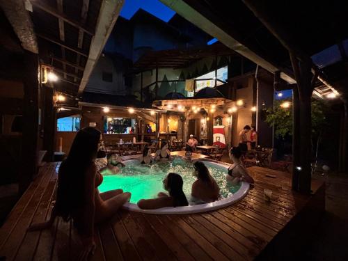 熱水浴缸, 綠色港灣旅舍 (Green Haven Hostel) in 烏巴圖巴