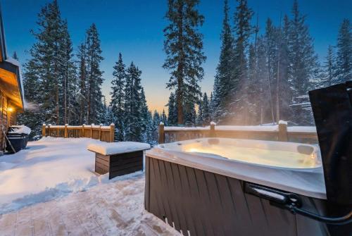 Forest Escape - Hot Tub Fireplace Kid Fun in Blue River